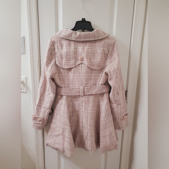 BoBON21 Original Design Winter Student Cloak Shawl Vintage British Grid - Picture 4 of 16